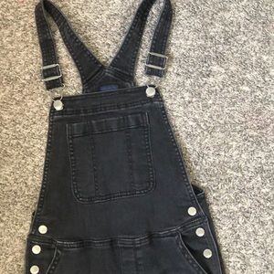 Black overalls
